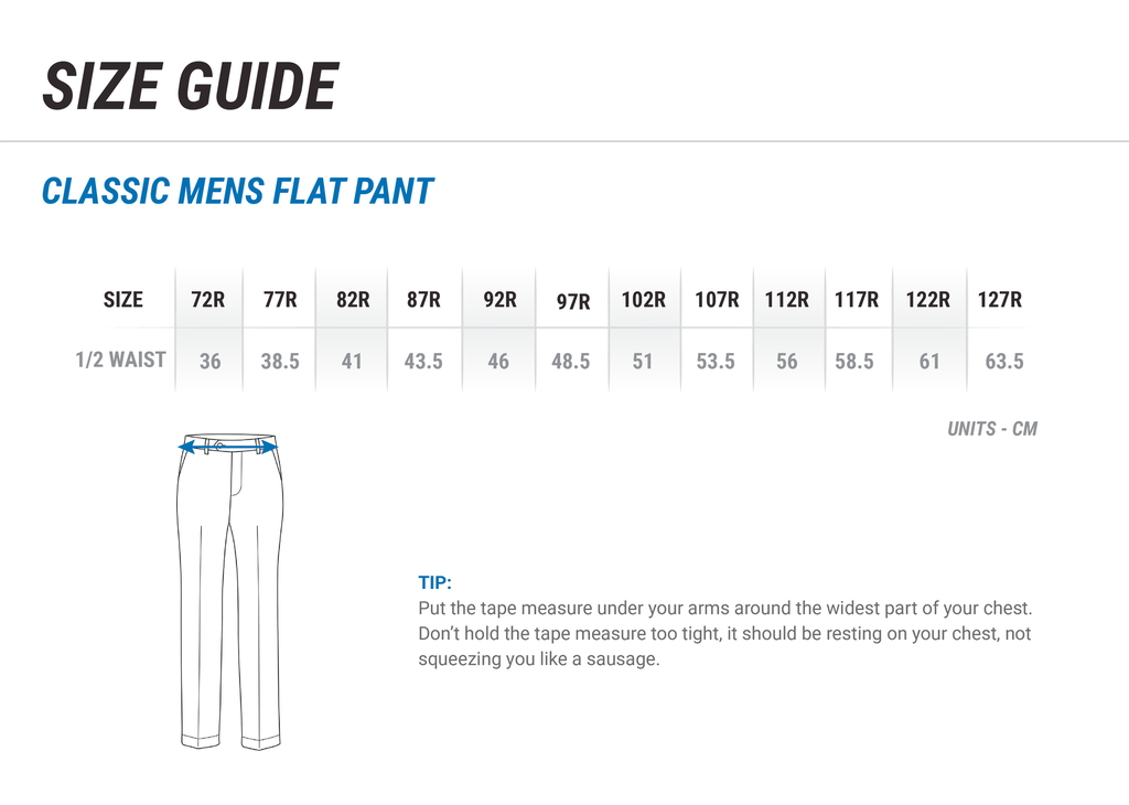 Kiwirail Classic Mens Flat Pant