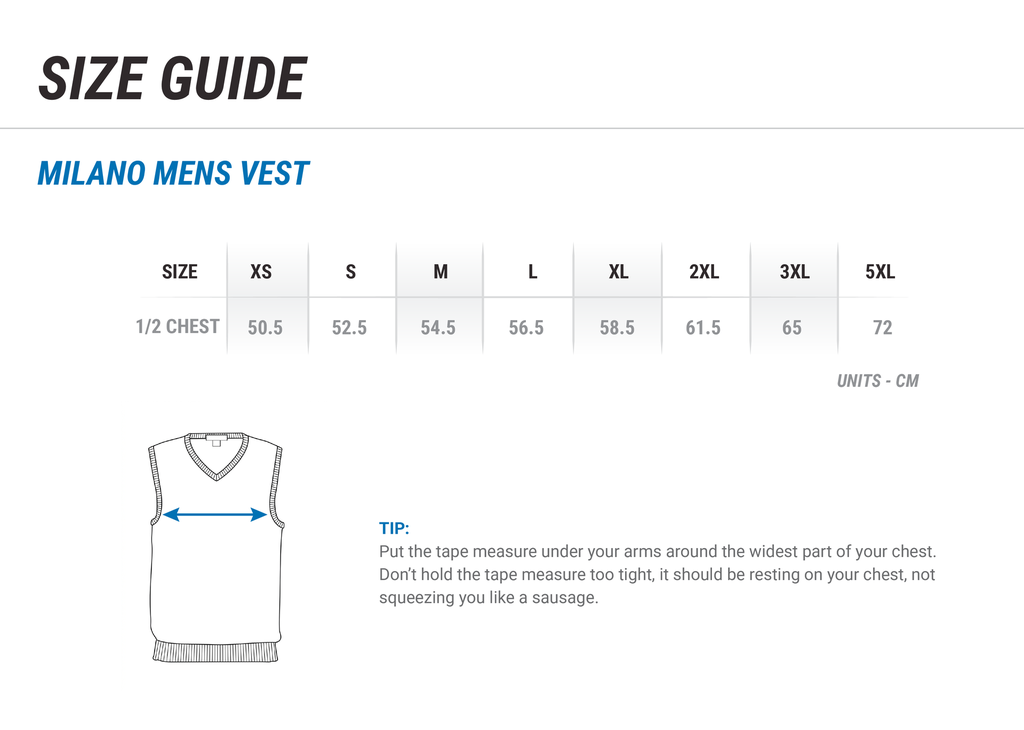 Kiwirail Milano Mens Vest