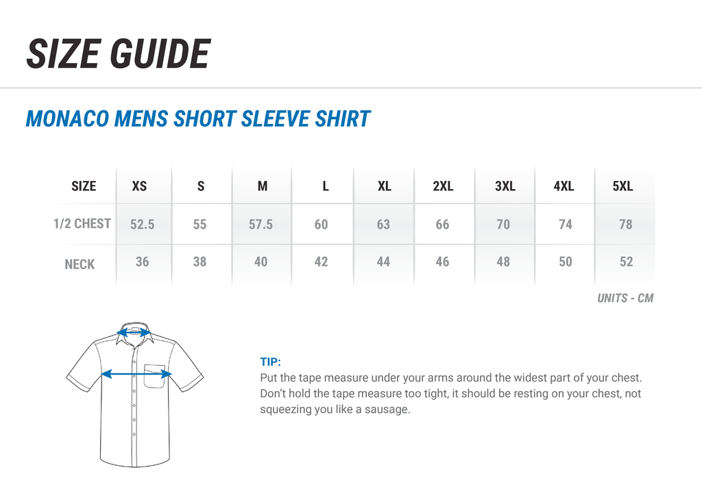 Kiwirail Monaco Mens Short Sleeve Shirt