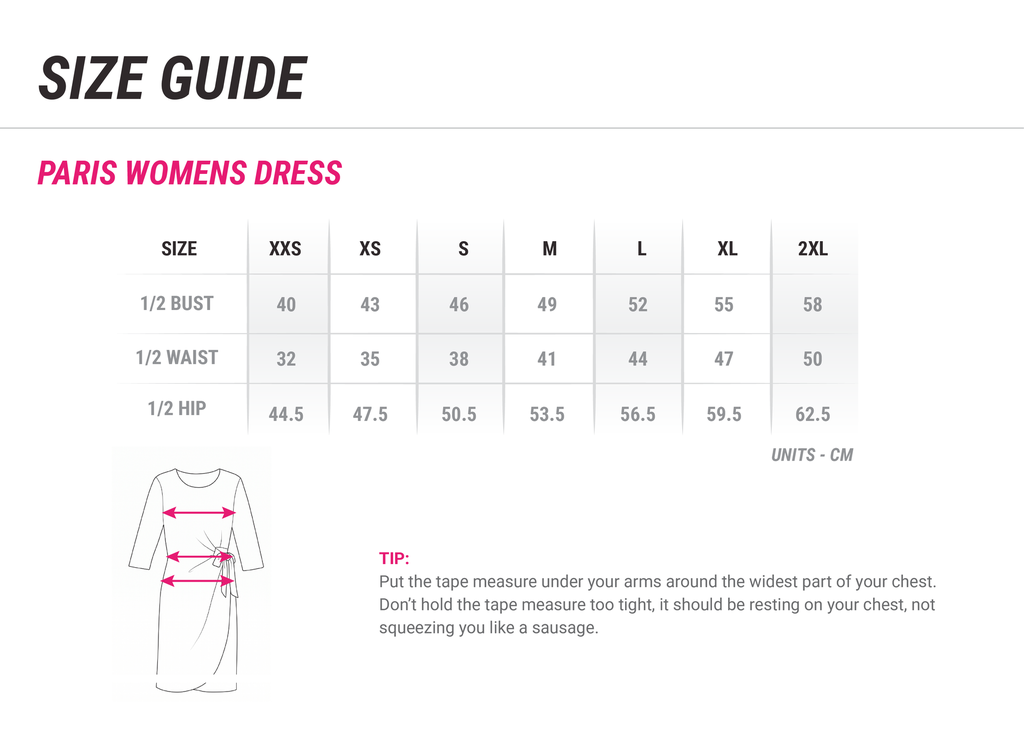 Kiwirail Paris Womens Dress